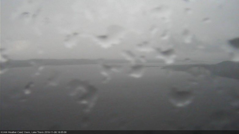 Lake Travis webcam, November 6, 2016 3:30 PM CT