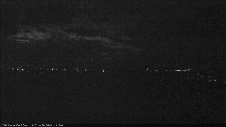 Lake Travis webcam, November 6, 2016 5:35 PM CT