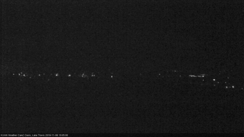 Lake Travis webcam, November 6, 2016 6:10 PM CT