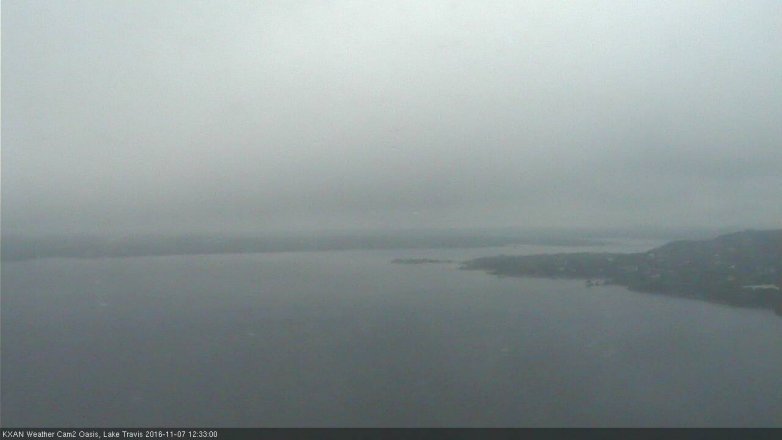 Lake Travis webcam, November 7, 2016 12:00 PM CT
