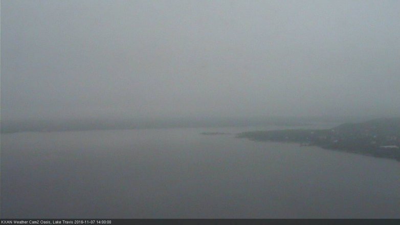 Lake Travis webcam, November 7, 2016 1:15 PM CT