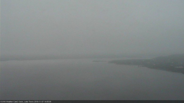 Lake Travis webcam, November 7, 2016 1:35 PM CT