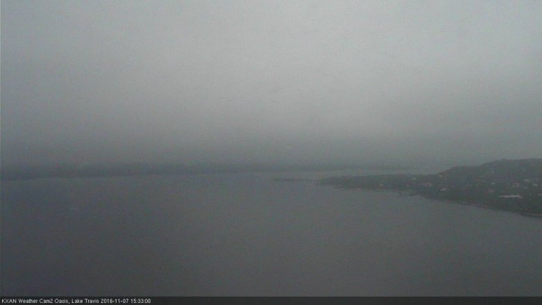 Lake Travis webcam, November 7, 2016 2:45 PM CT