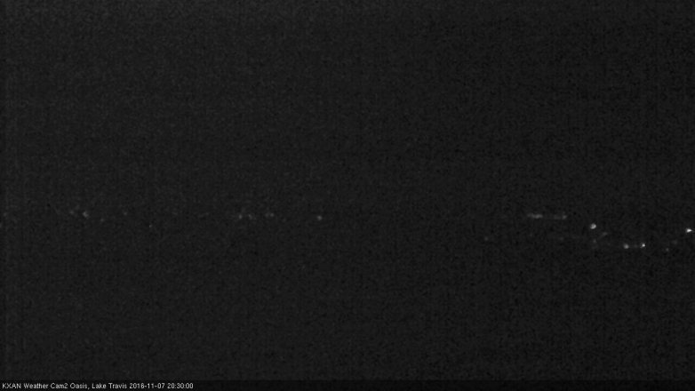 Lake Travis webcam, November 7, 2016 7:55 PM CT