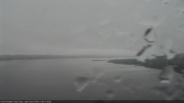 Lake Travis webcam, November 8, 2016 10:50 AM CT
