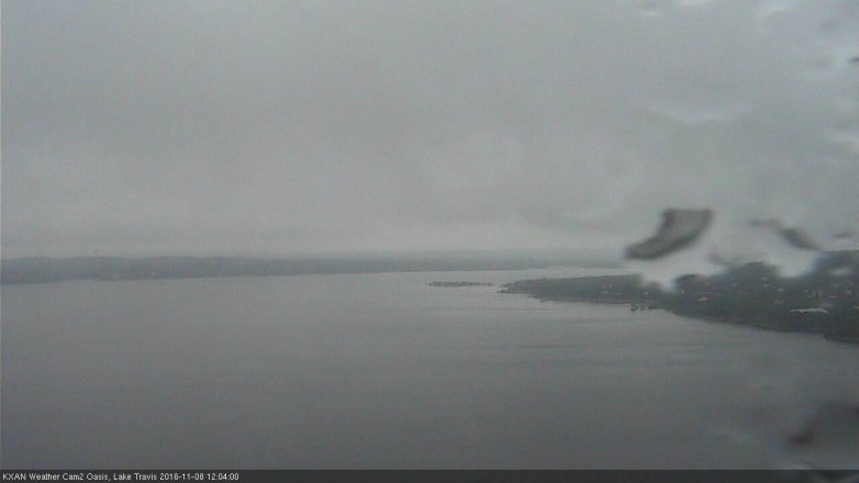 Lake Travis webcam, November 8, 2016 11:25 AM CT