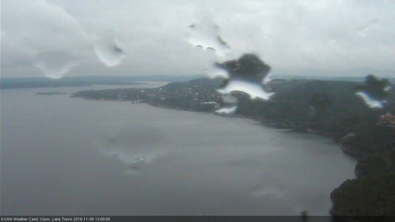 Lake Travis webcam, November 8, 2016 12:15 PM CT