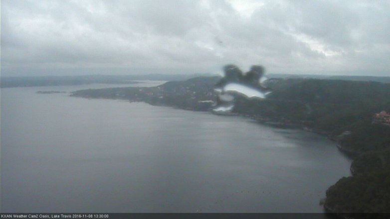 Lake Travis webcam, November 8, 2016 12:35 PM CT