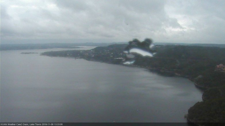 Lake Travis webcam, November 8, 2016 12:45 PM CT