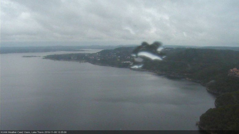 Lake Travis webcam, November 8, 2016 12:50 PM CT