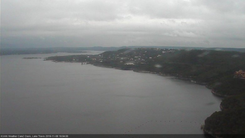 Lake Travis webcam, November 8, 2016 3:15 PM CT