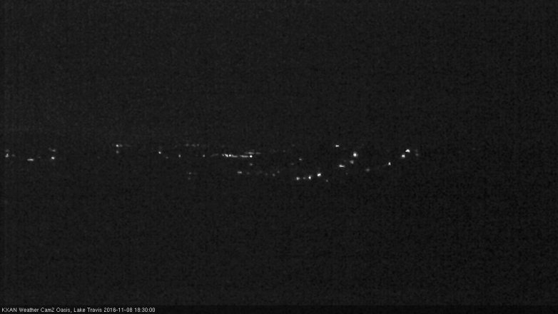 Lake Travis webcam, November 8, 2016 5:35 PM CT