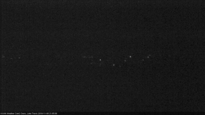 Lake Travis webcam, November 8, 2016 8:25 PM CT