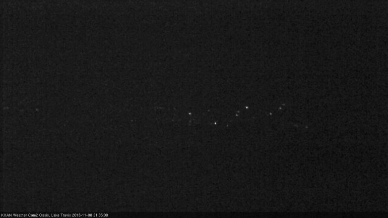 Lake Travis webcam, November 8, 2016 8:55 PM CT