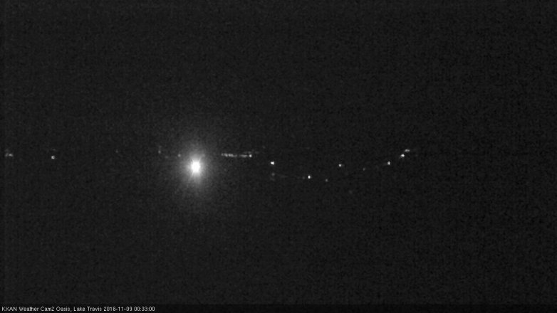 Lake Travis webcam, November 8, 2016 11:55 PM CT