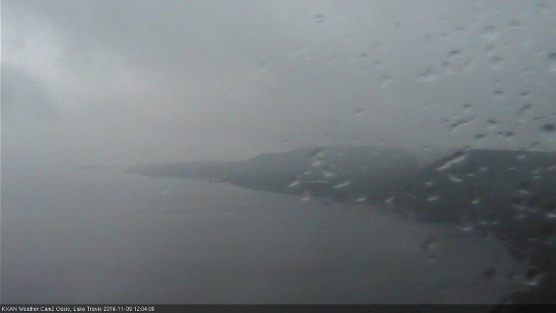 Lake Travis webcam, November 9, 2016 11:10 AM CT