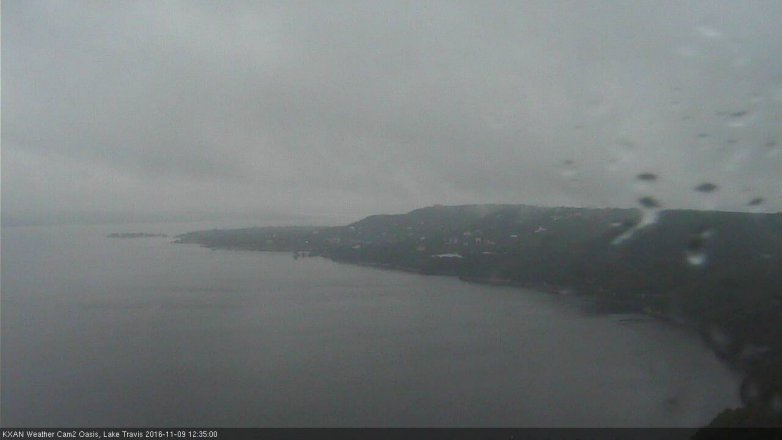 Lake Travis webcam, November 9, 2016 11:55 AM CT