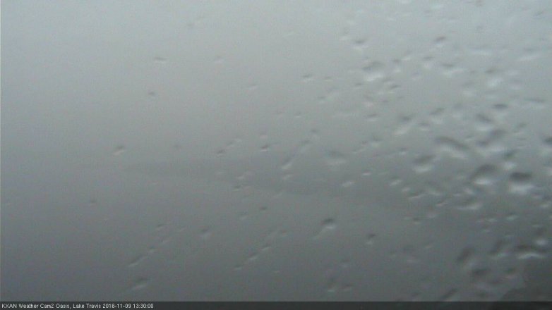 Lake Travis webcam, November 9, 2016 12:55 PM CT