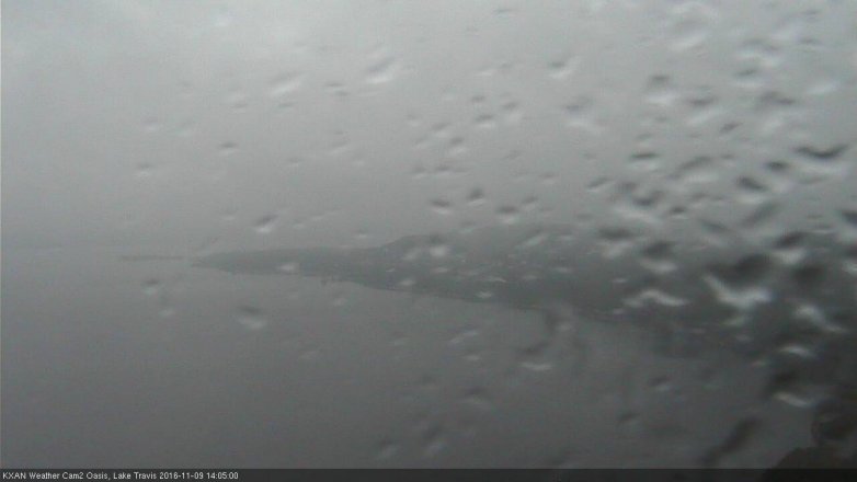 Lake Travis webcam, November 9, 2016 1:10 PM CT