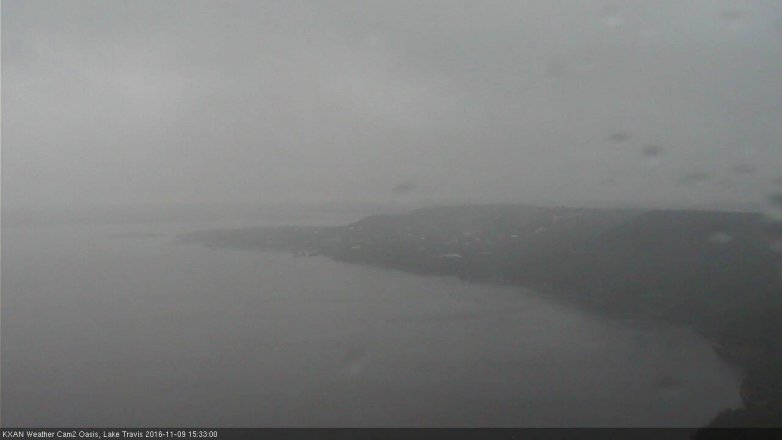 Lake Travis webcam, November 9, 2016 2:55 PM CT