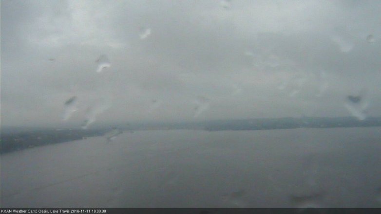 Lake Travis webcam, November 11, 2016 9:10 AM CT
