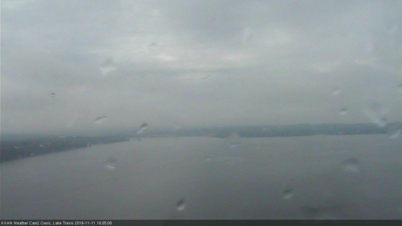 Lake Travis webcam, November 11, 2016 9:20 AM CT