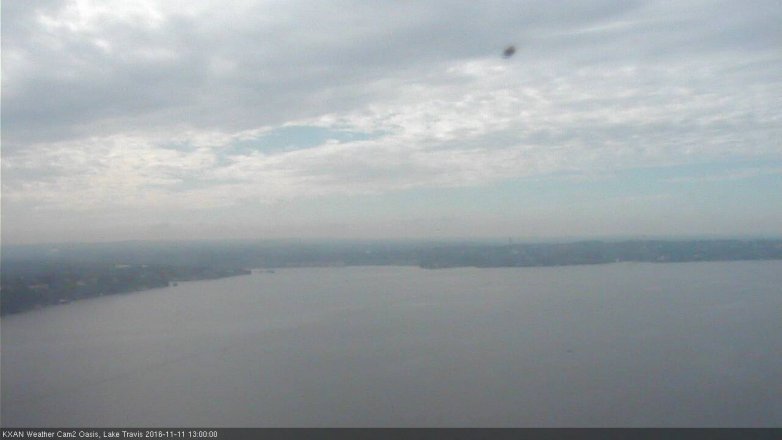 Lake Travis webcam, November 11, 2016 12:10 PM CT