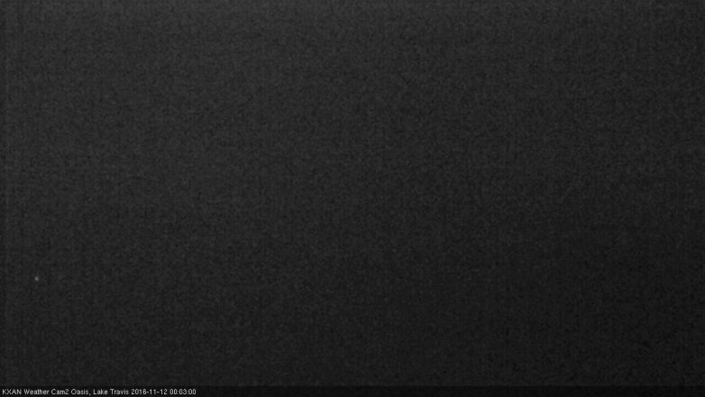 Lake Travis webcam, November 11, 2016 11:15 PM CT