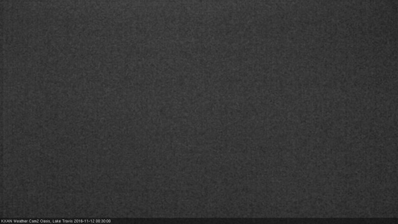 Lake Travis webcam, November 11, 2016 12:00 AM CT