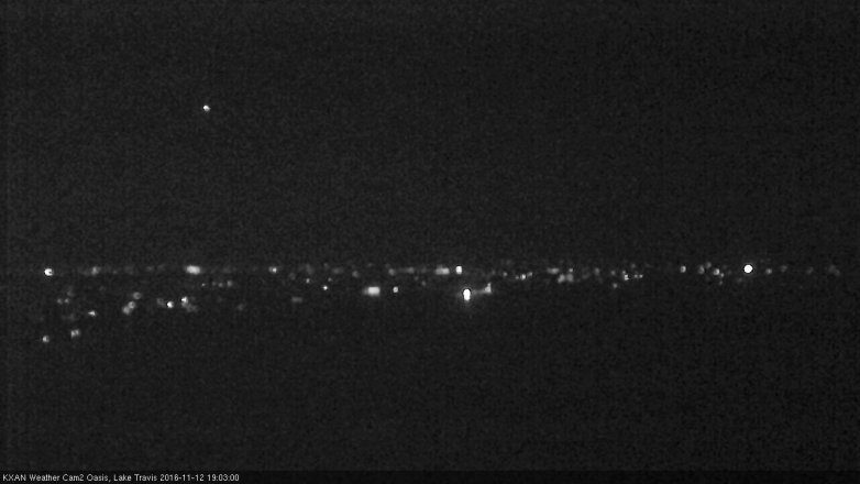 Lake Travis webcam, November 12, 2016 6:10 PM CT