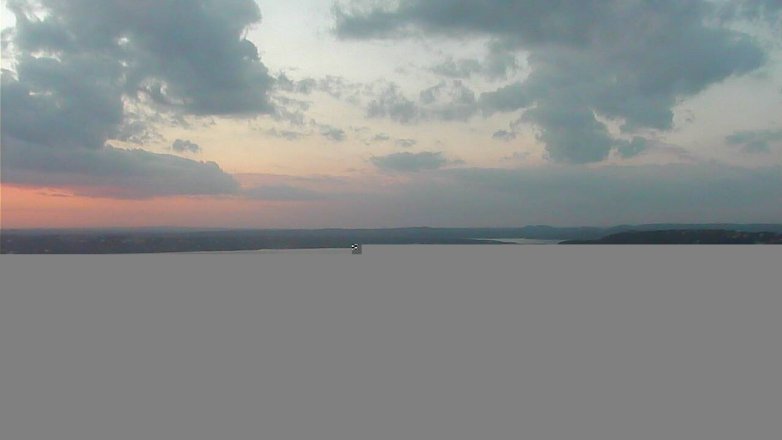 Lake Travis webcam, November 13, 2016 4:40 PM CT