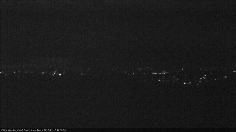 Lake Travis webcam, November 13, 2016 6:00 PM CT