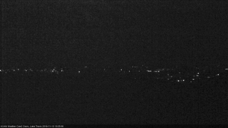 Lake Travis webcam, November 13, 2016 6:50 PM CT