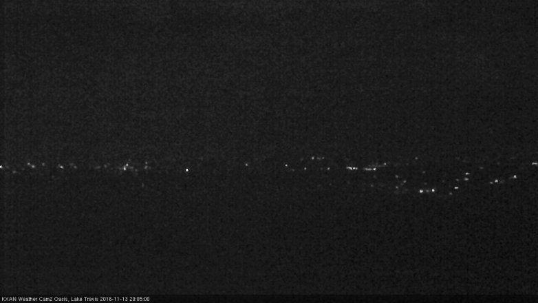 Lake Travis webcam, November 13, 2016 7:10 PM CT