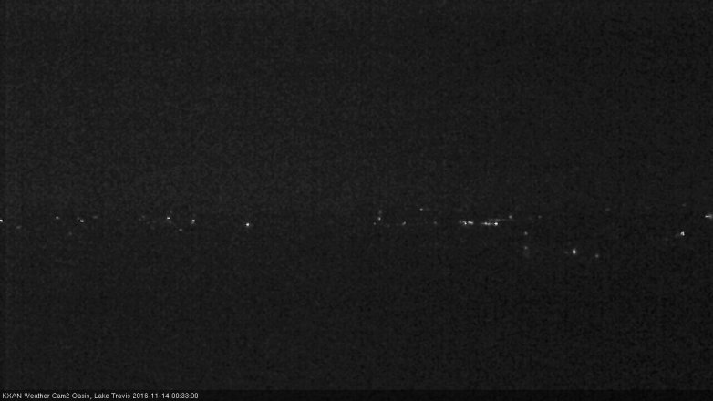 Lake Travis webcam, November 13, 2016 11:55 PM CT