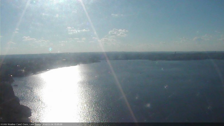 Lake Travis webcam, November 14, 2016 2:15 PM CT