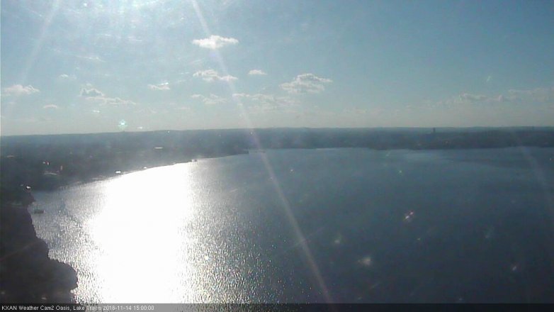 Lake Travis webcam, November 14, 2016 2:30 PM CT