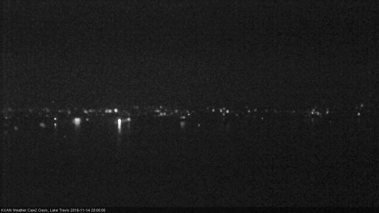 Lake Travis webcam, November 14, 2016 7:15 PM CT