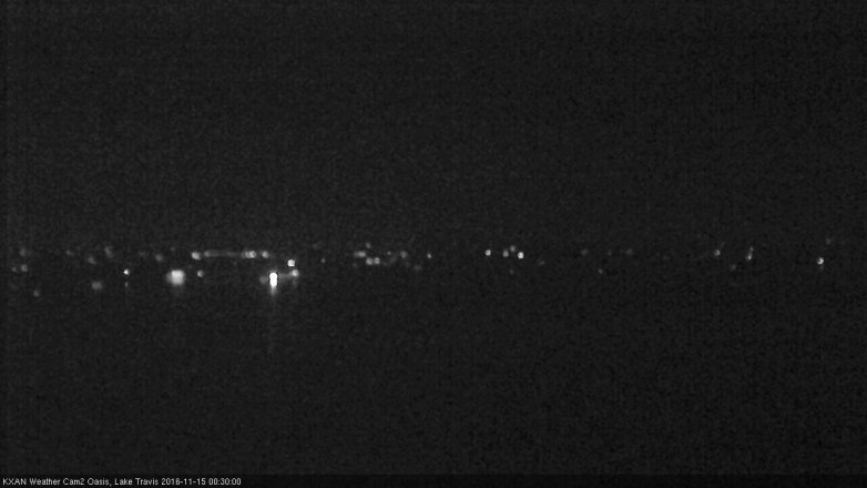 Lake Travis webcam, November 14, 2016 12:00 AM CT