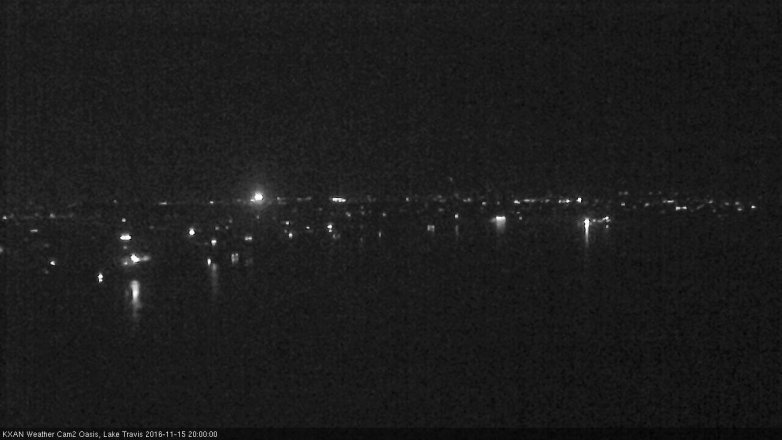 Lake Travis webcam, November 15, 2016 7:15 PM CT