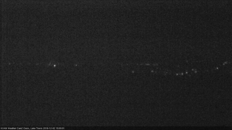 Lake Travis webcam, December 2, 2016 6:20 PM CT