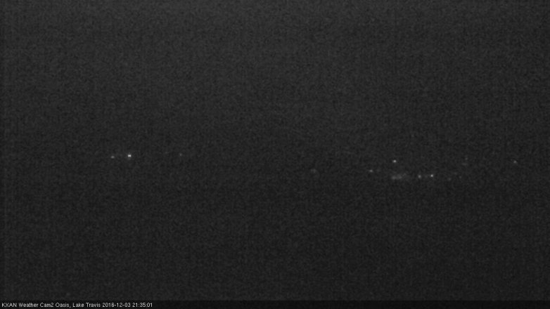 Lake Travis webcam, December 3, 2016 8:55 PM CT
