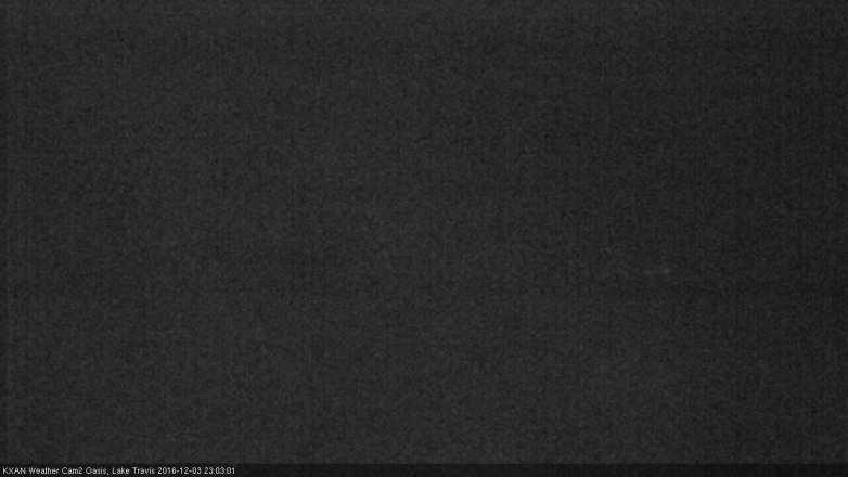Lake Travis webcam, December 3, 2016 10:20 PM CT