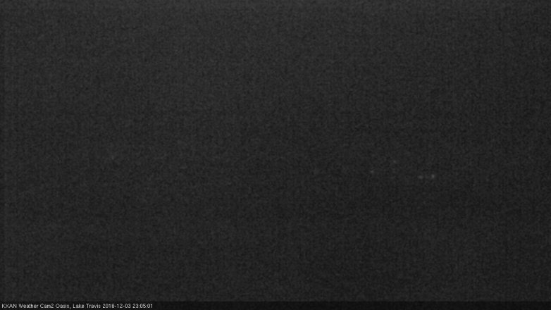 Lake Travis webcam, December 3, 2016 10:35 PM CT