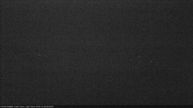 Lake Travis webcam, December 3, 2016 11:20 PM CT