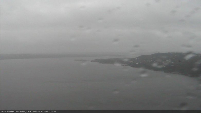 Lake Travis webcam, December 4, 2016 10:05 AM CT