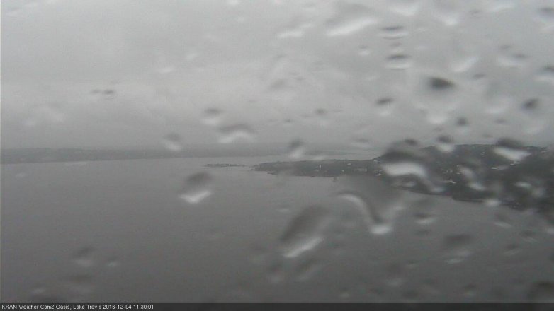 Lake Travis webcam, December 4, 2016 10:45 AM CT