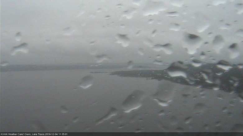 Lake Travis webcam, December 4, 2016 10:55 AM CT