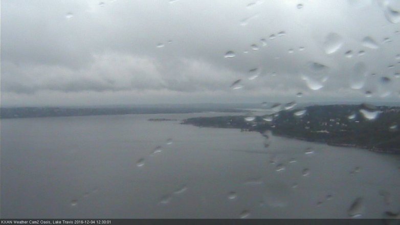 Lake Travis webcam, December 4, 2016 11:50 AM CT