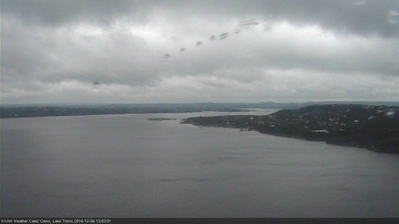 Lake Travis webcam, December 4, 2016 12:20 PM CT